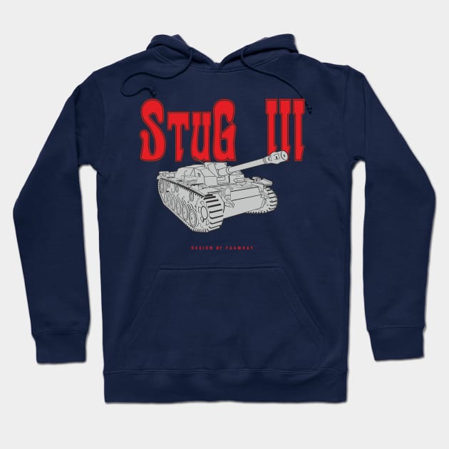 Stug III German tank destroyer Hoodie by FAawRay